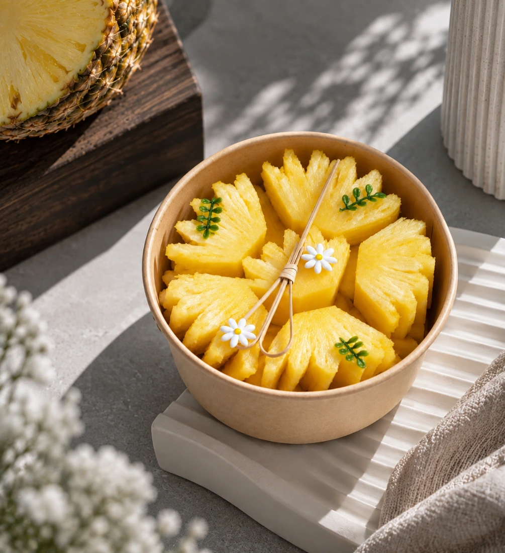 Thơm cắt sẵn 500g