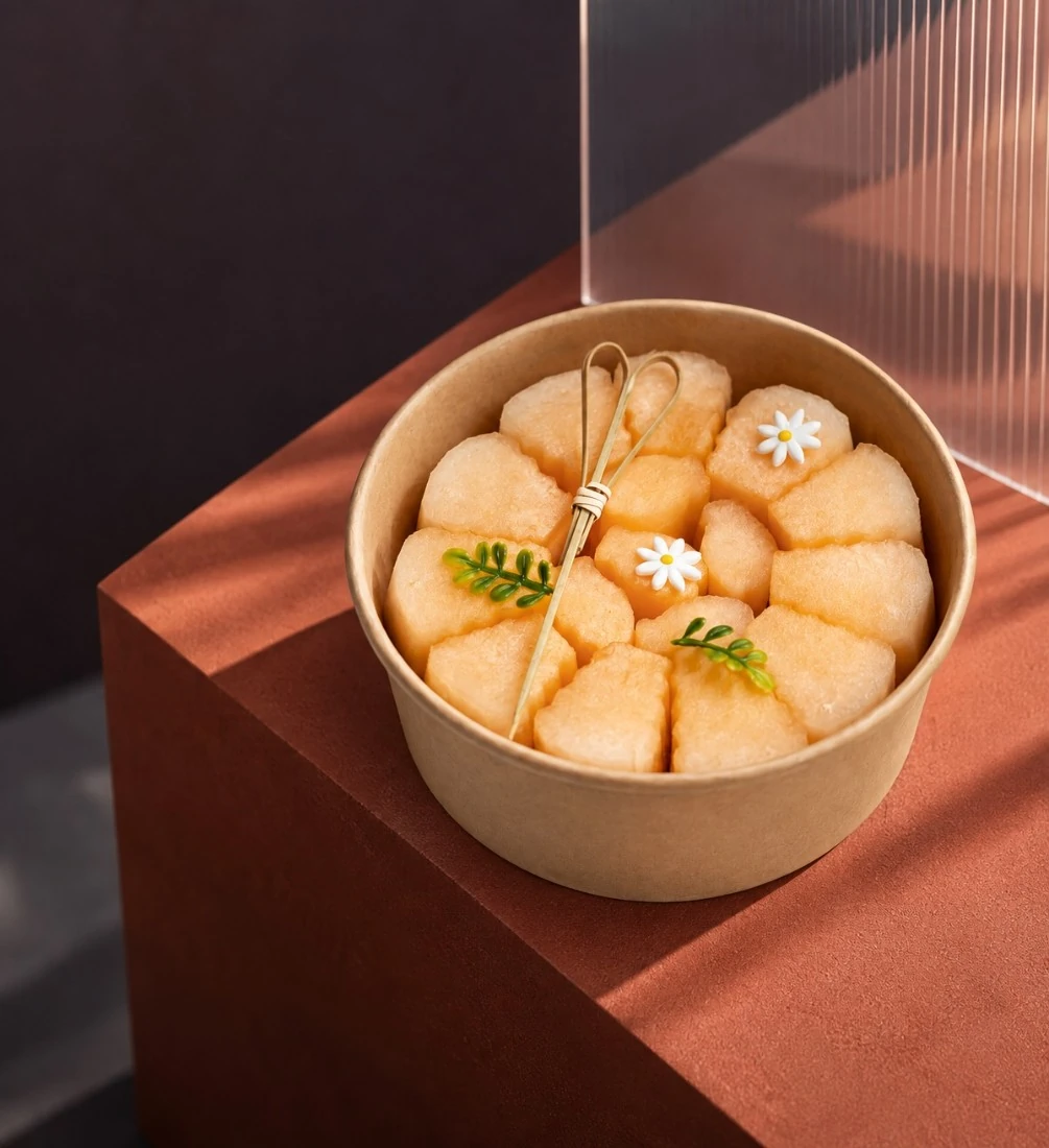 Dưa lưới cắt sẵn 500g